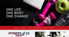 Desktop Screenshot of fitness25body.com